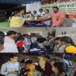 संस्कार समर कैंप में दूरबीन से आकाशगंगा को देखने के लिए बच्चों की उमड़ी भीड़