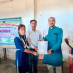 हायर सेकेण्डरी स्कूल साल्हेओना में सादगी और हर्षोल्लास के साथ मनाया गया शाला प्रवेशोत्सव