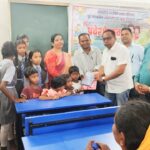 शासकीय उच्चतर माध्यमिक विद्यालय चांदमारी रायगढ़ में शाला प्रवेशोत्सव