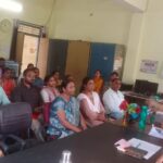 शासकीय उच्चतर माध्यमिक विद्यालय चांदमारी रायगढ़ में विद्यालय के सुव्यवस्थित संचालन हेतु बैठक संपन्न