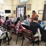 शासकीय उच्चतर माध्यमिक विद्यालय चांदमारी रायगढ़ में उन्मुखीकरण एवं क्षमतावर्धन हेतु हुई बैठक