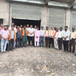 भाजपा भेड़वन-गुडेली मंडल की बैठक लेने पहुचे निखील व अजय