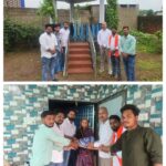 भाजयुमो सारंगढ़ ने शहीद आरक्षक सुभाष बेहरा के परिजनों से भेंट कर तिरंगा ध्वज व श्रीफल भेंट किया