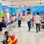 अस्पताल में सुविधा का हुआ विस्तार:बिलाईगढ़ में पोषण पुनर्वास केंद्र का शुभारंभ के बाद एक दिन 7 बच्चों को कराया गया भर्ती