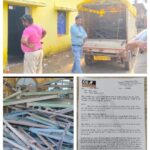 सरकारी स्कूल में छुट्टी के दिन काटी गईं बेंच-कुर्सियां, कबाड़ में खपाने की साजिश का आरोप; कलेक्टर से शिकायत