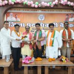 भाजपा कार्यालय चंदाई में नवनियुक्त मंडल अध्यक्ष निखिल बानी का हुआ स्वागत, नगर पालिका चुनाव जीतने का लिया संकल्प
